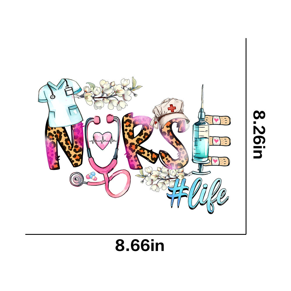 Wholesale 10pcs/pack thermal transfer printing hot stamping clothe